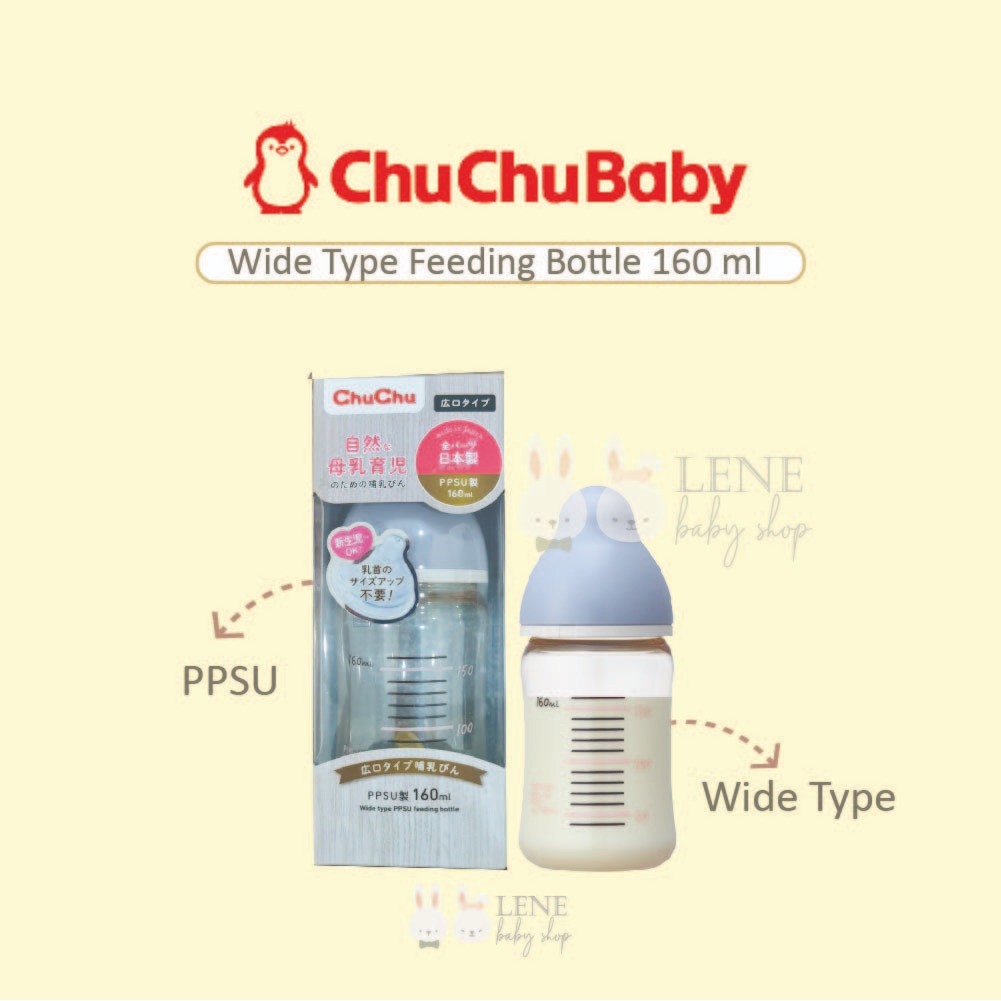 Chuchu PPSU Baby Feeding Bottle Wide Neck