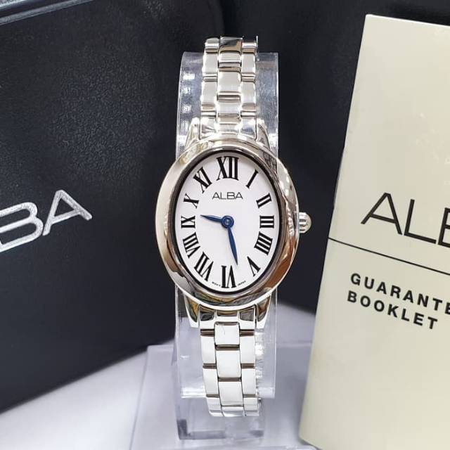 Jam Tangan Wanita Alba ARW029 Silver Original