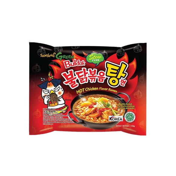 

(MIE) SAMYANG BULDAK HOT CHICKEN RAMEN STEW 145GR