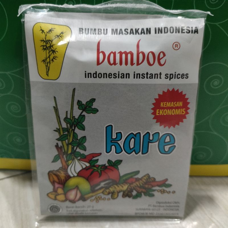 Bumbu Bamboe Instan Kemasan Ekonomis 22 gr