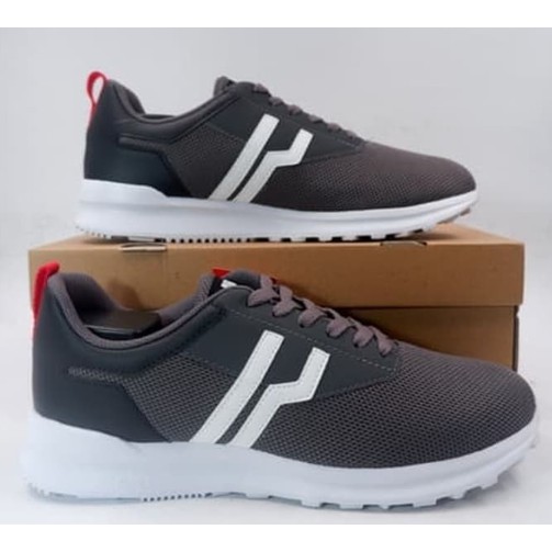 Sepatu casual PIERO CITY CROSS-TORNADO GREY/BLACK/WHITE p20800