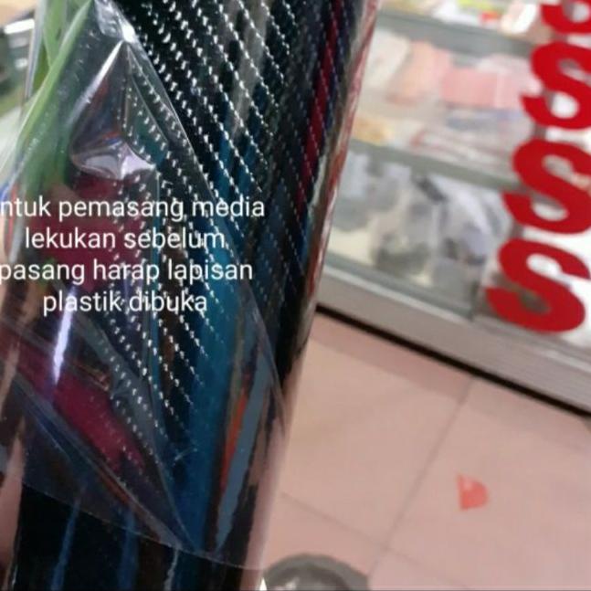 ♤ Sticker Carbon 6D Stiker Karbon 6D ➱