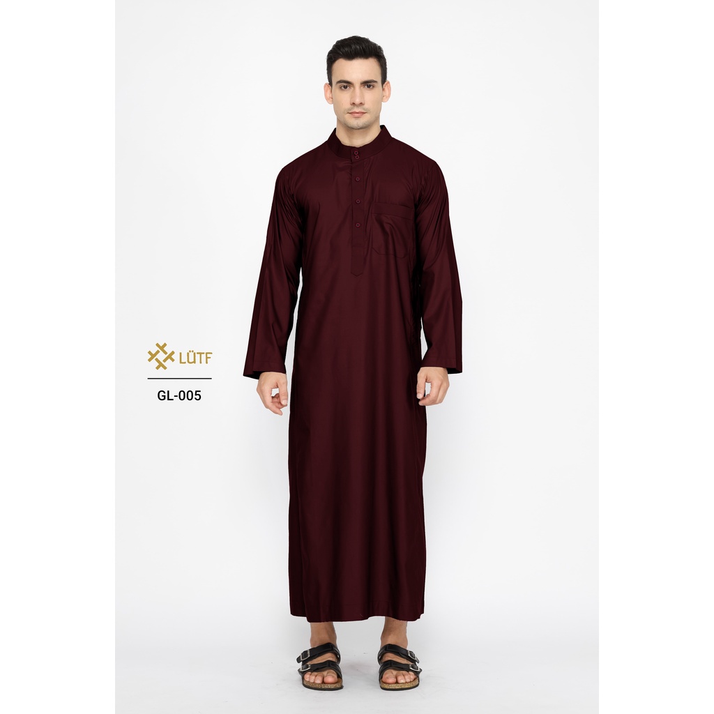 Lutf GL-005 GAMIS PRIA / JUBBA / JUBAH / VIRAL / FASHION MUSLIM / GAMIS / LA HARAMAIN /