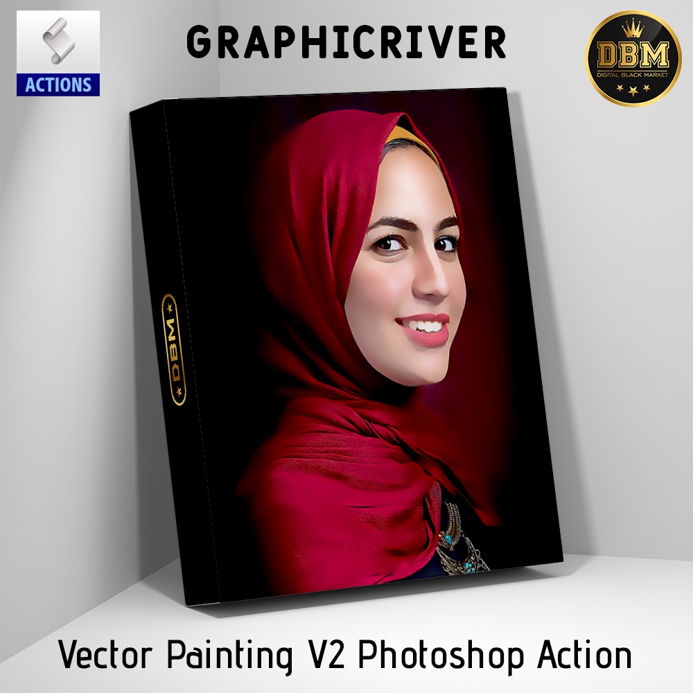 Vector Painting V2 Photoshop Action