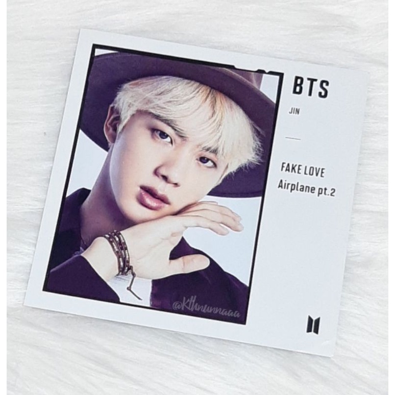 BTS FAKE LOVE JAPAN CHANGING JACKET JIN