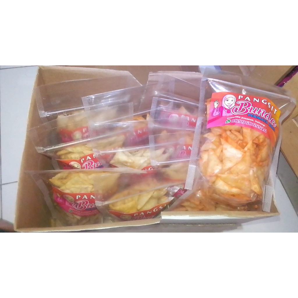 

Keripik Pangsit/ Makanan ringan keripik pangsit cemilan murah