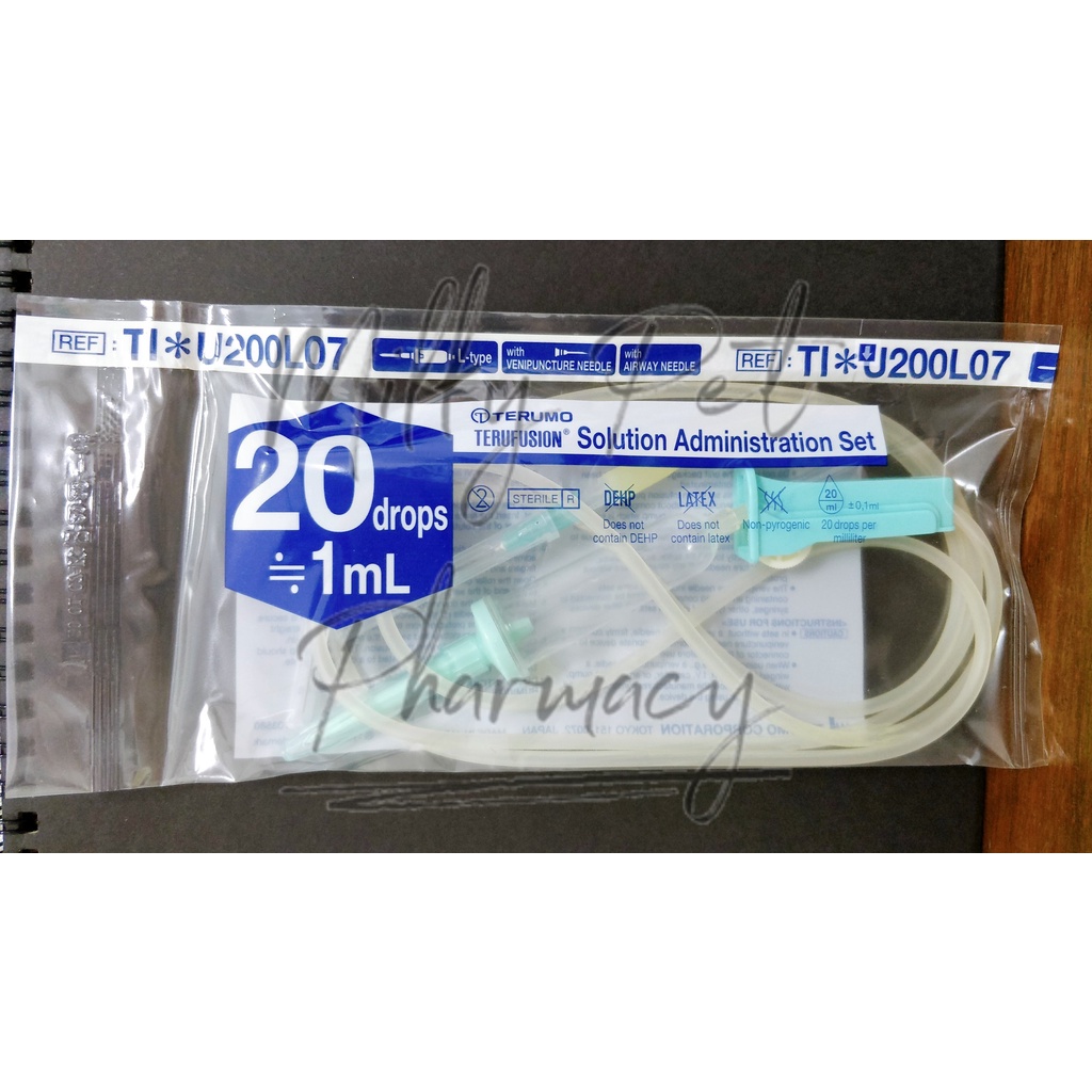 TERUMO TERUFUSION SET PER 5 PCS