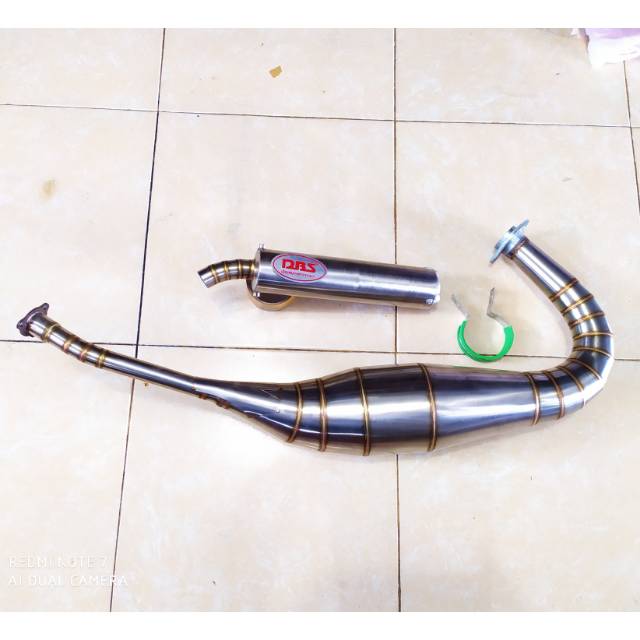 Knalpot racing NINJA SS DBS stainless