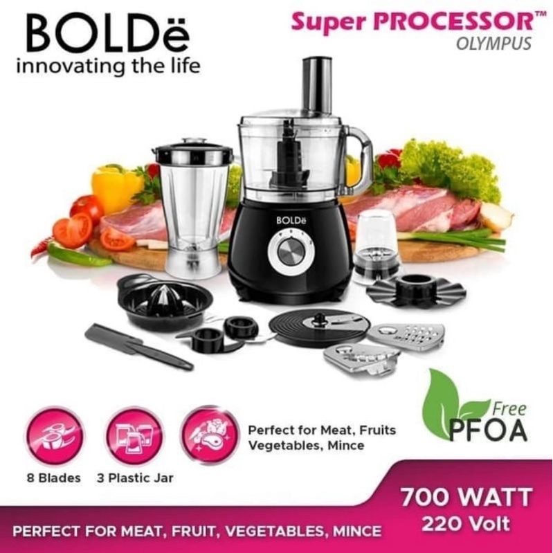 BOLDE Super Food Processor Olympus 22 in 1 Super Processor Resmi