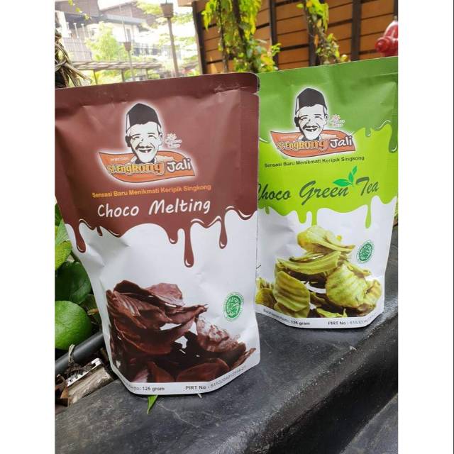 

Keripik Singkong Coklat Lumer - Siengkong Jali - Siengkong Choco Melting / Choco Green Tea 125 Gram