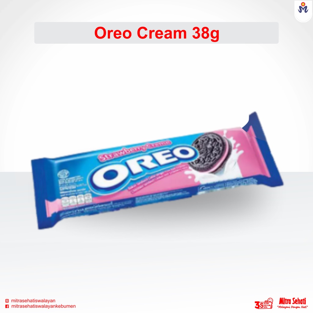 

Oreo Biskuit Sandwich Coklat dengan Rasa, 38gr [ Mitra Sehati Swalayan ]