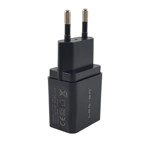 Adaptor Charger Log On 5v 1a Kepala Batok Carger LO-C01 BOLD 1 USB