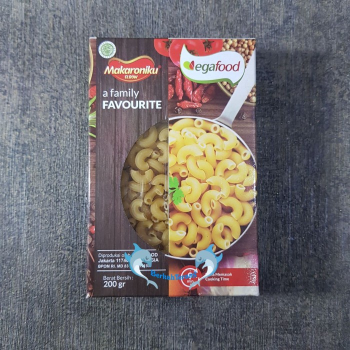 

PASTA-ANEKA- MAKARONIKU ELBOW 200GR / MAKARONI -ANEKA-PASTA.