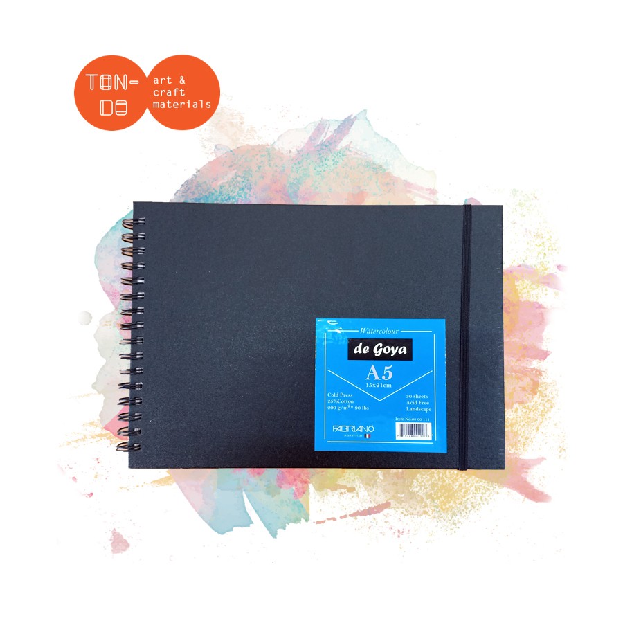 

DE GOYA WATERCOLOUR A5 200G COLD PRESS 30 SHEETS