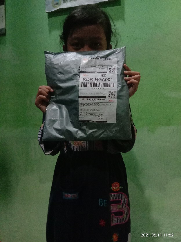 Kemeja Batik Motif Jating Dan Hem Anak Jaring