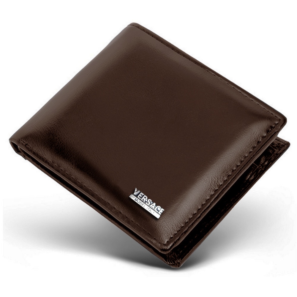 SERBA 10.000!! DOMPET KULIT SINTETIS DOMPET PRIA DOMPET PENDEK DOMPET POLOS LOGO 13 + BOS DUS