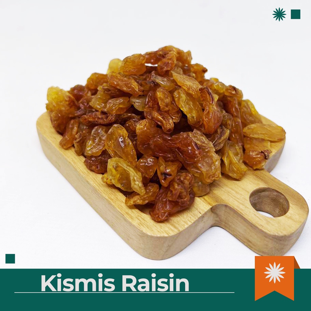 

RB22 Kismis Golden Raisin 1Kg / Kismis Asam Manis / Kismis Oleh-oleh haji 1 Kg