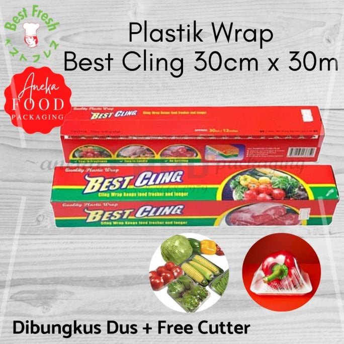

Promo Awal tahun Plastik wrap pembungkus buah dan makanan BEST CLING 30cmx30m Promo Awal tahun