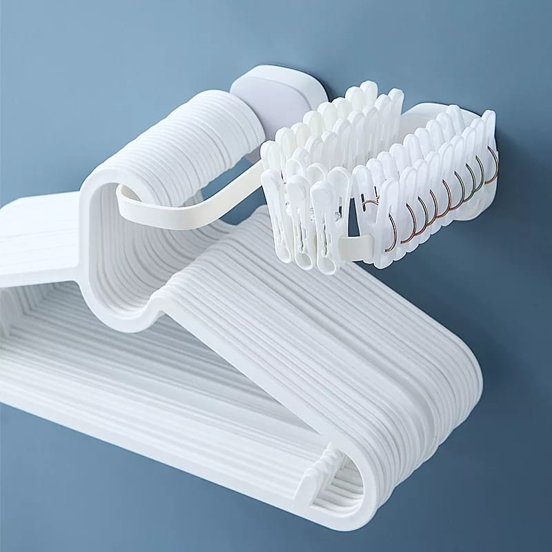 LARISTERUS79 HOLDER GANTUNGAN baju / Tempat Penyimpanan hanger baju / Organizer hanger H005