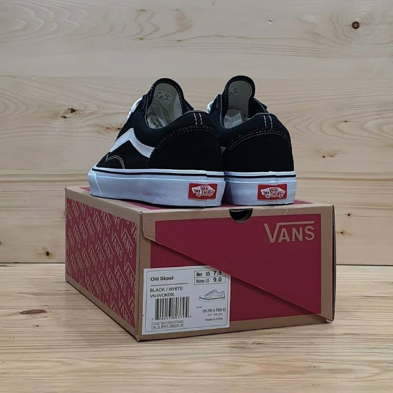 SEPATU KLASIK PRIA DAN WANITA VANS OLD SKOOL BW WF DT SIZE 36-43