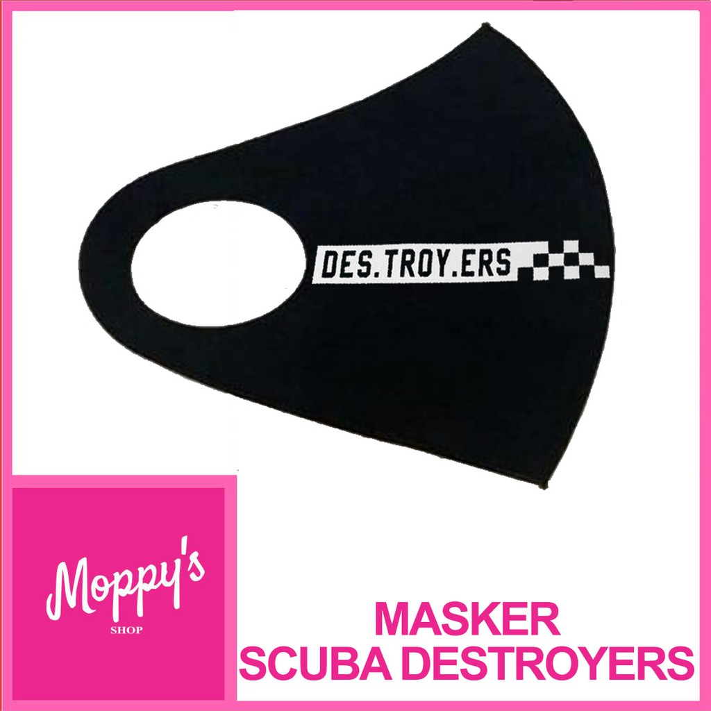 Masker Scuba Destroyers sepeda lipat
