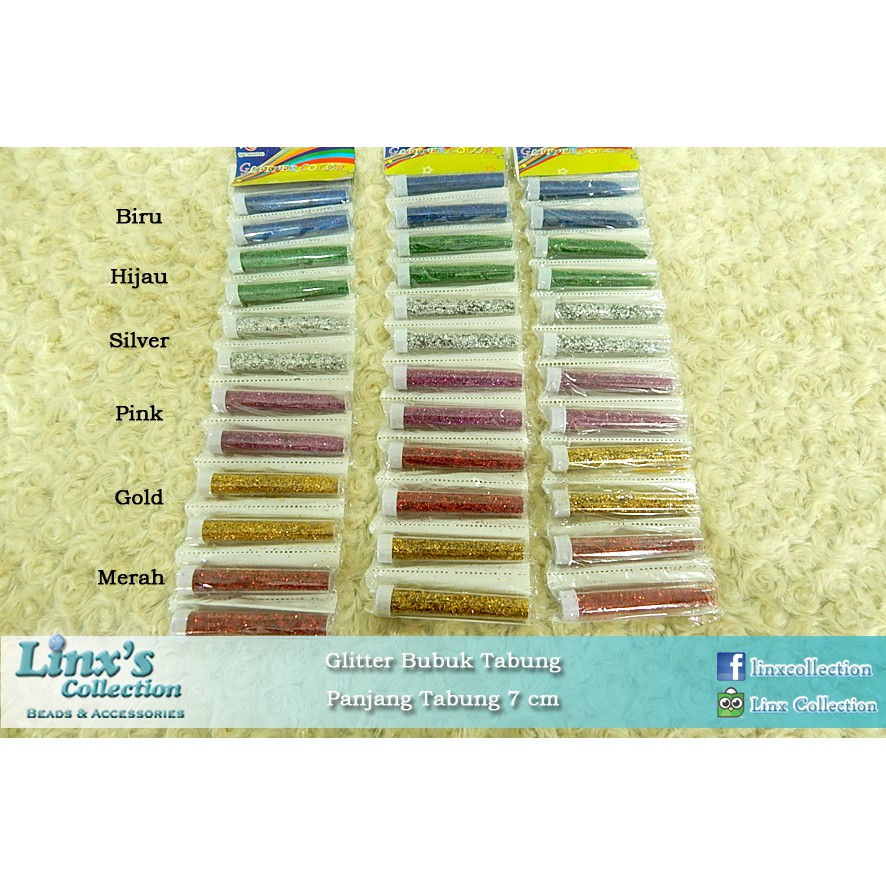 

Glitter Bubuk Tabung