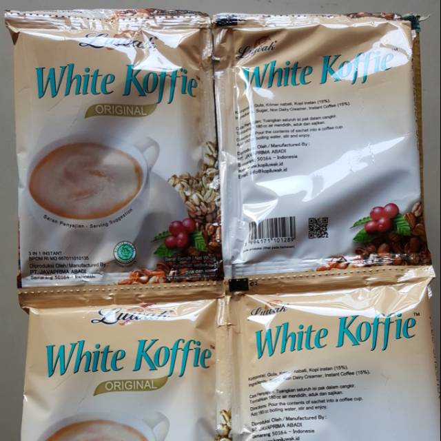 

LUWAK WHITE KOFFIE 10 Sachet