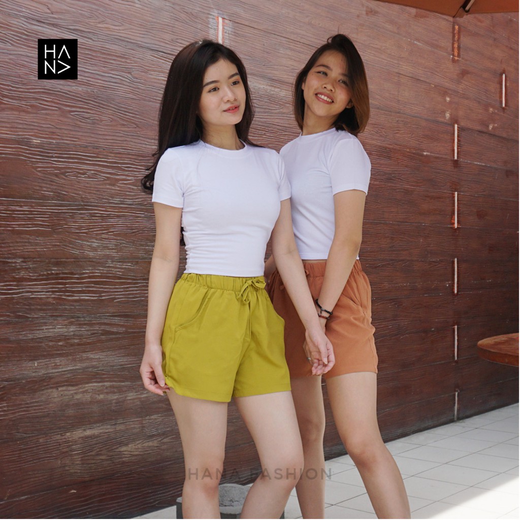 HanaFashion JKT - Tiara Short Pants Celana Pendek Wanita - SP041