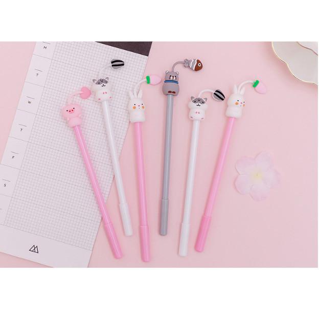 PULPEN GEL KOREA KARAKTER BUNNY CATTY LUCU - MIKE