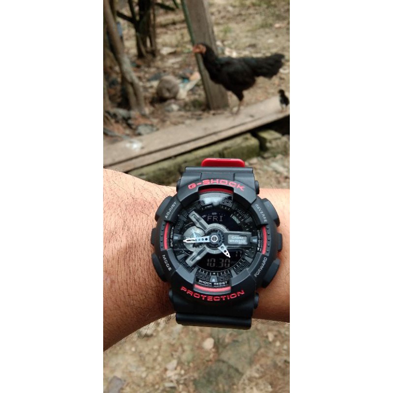 preloved jam g shock ga 110 second bekas
