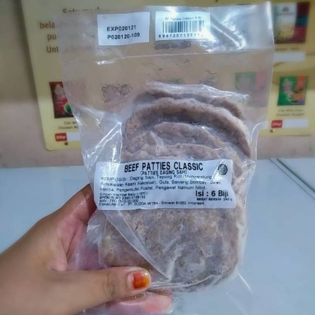 

Beef Patties Classic isi 6