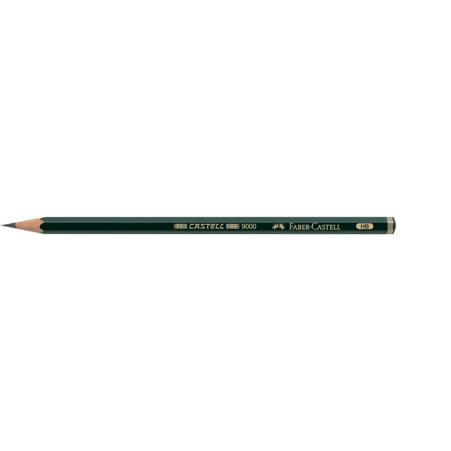 

Faber-Castell Black Pencil Castell 9000 HB (satuan)