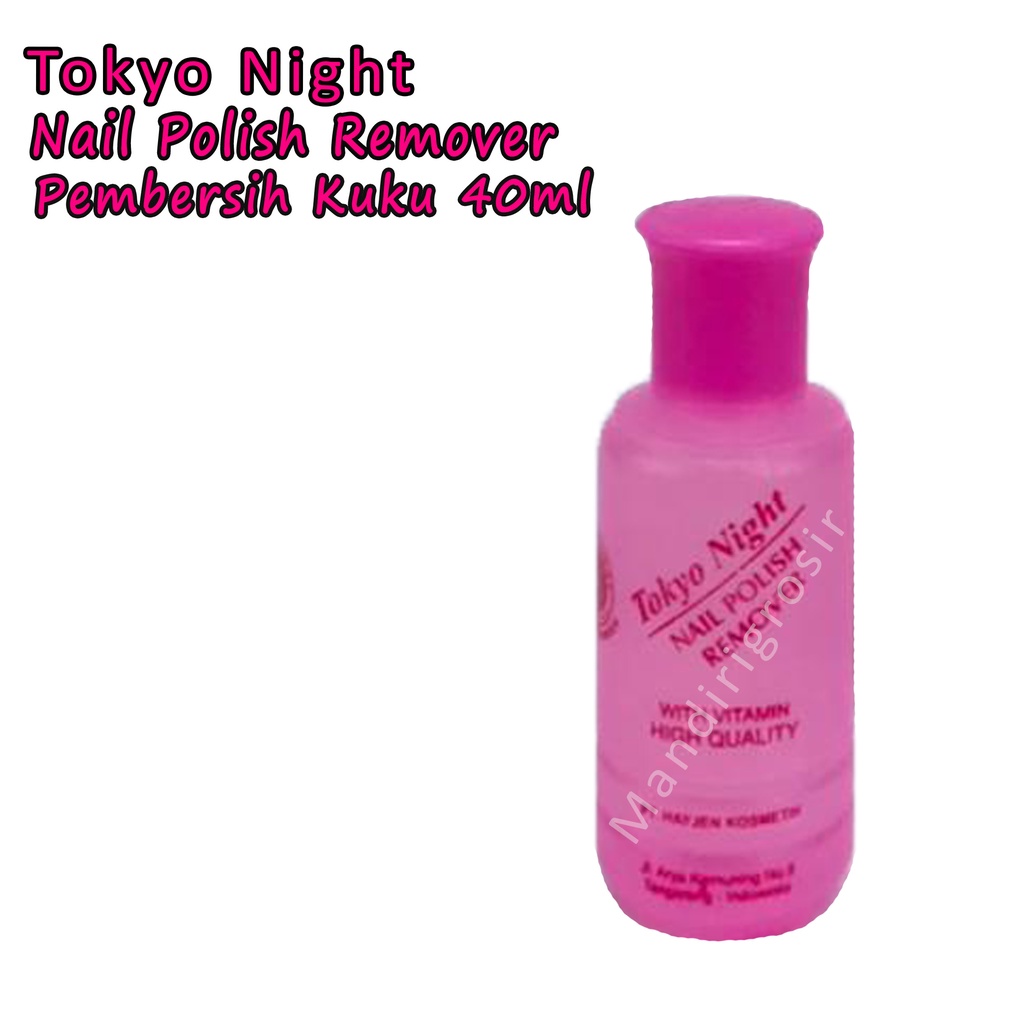Nail polish remover *Tokyo night * with vitamin high quality *40 ml