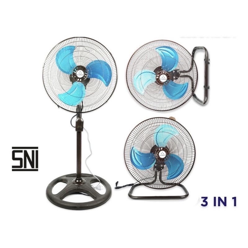 Stand Fan 3 In 1 18 Inch / Aoyama 3 Fungsi Kipas Angin Tornado