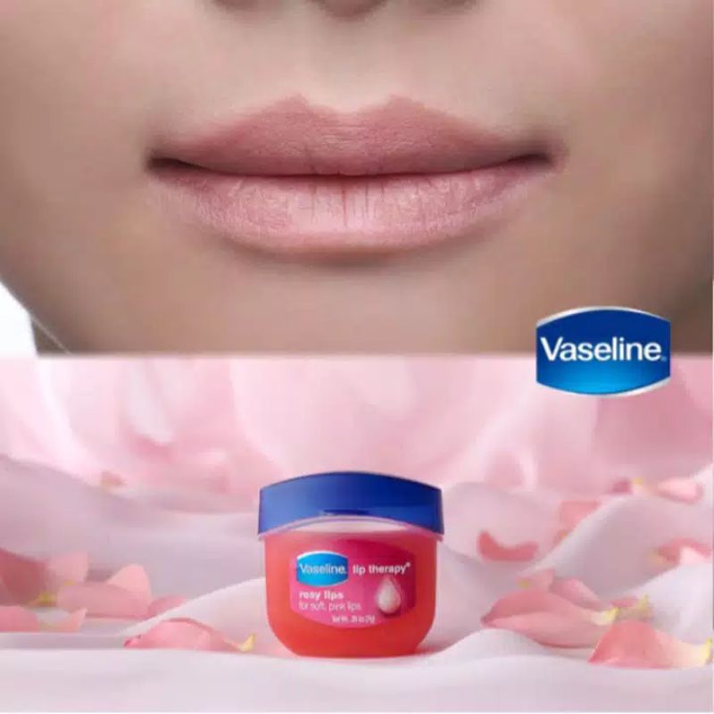 [ bisa COD ] ~ VASELINE LIP THERAPY ROSY LIPS 7GR