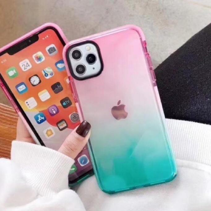 Big Sale - ORIGINAL Colorway impact iphone case Softcase rainbow ip 6 7 8 7+ 8+ X Xr Xs Max 11 Pro M