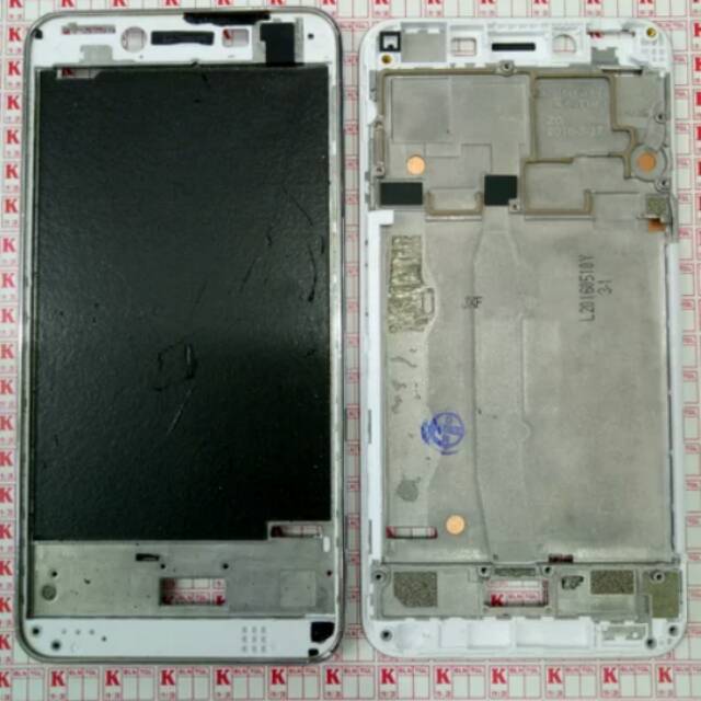 FRAME DUDUKAN TENGAH LCD LENOVO A6020 K5 K5 PLUS ORIGINAL