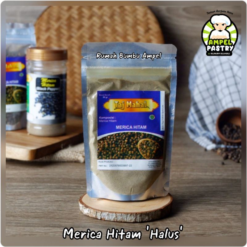

Merica Hitam Halus & Utuh 50 - 100 Gram