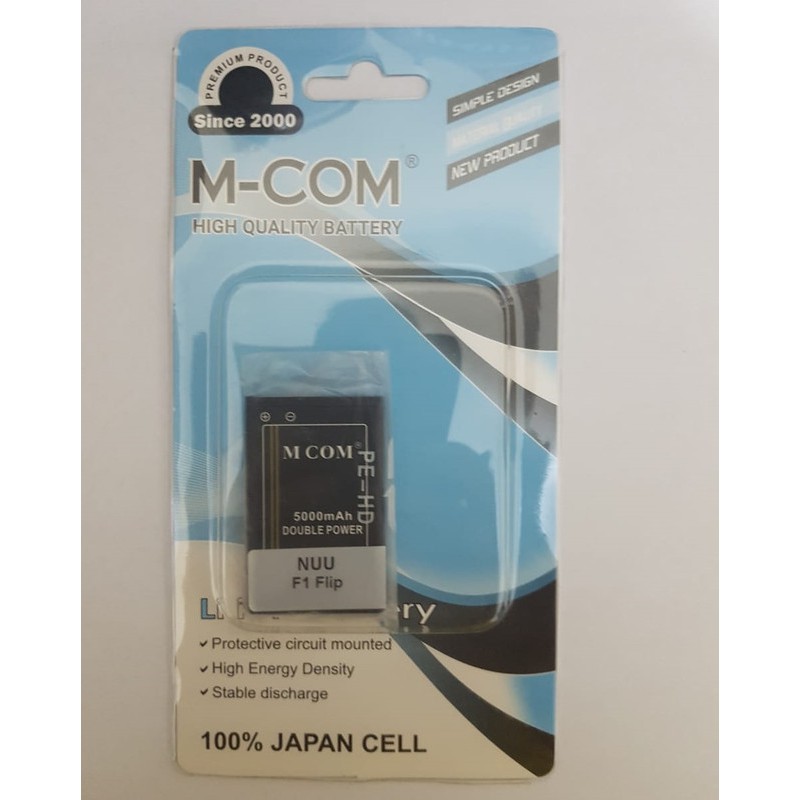 Mcom Battery Batre Baterai Double Power Mcom Nuu F1 Flip