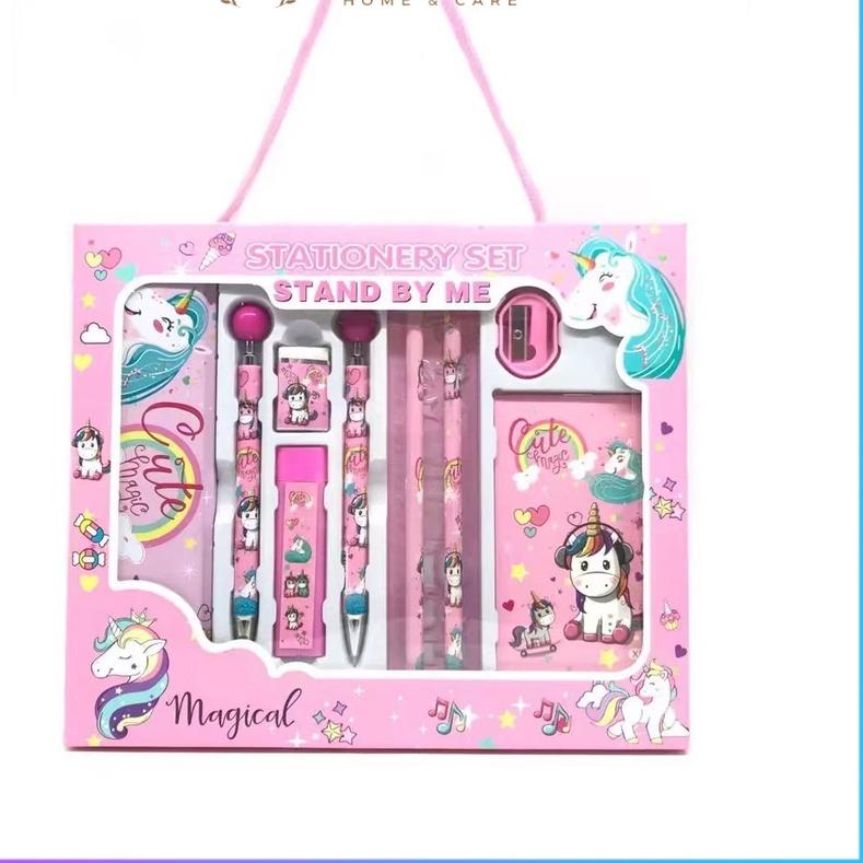

ぃ Paket alat tulis 10 in1 / Alat tulis set karakter / Stationery set Lucu Hadiah ㄻ
