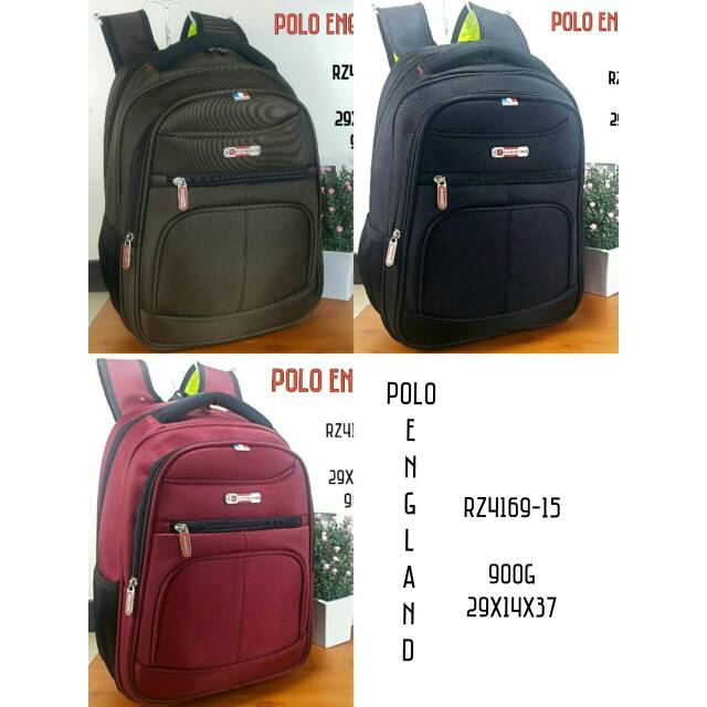 PromoTas ransel laptop polo england