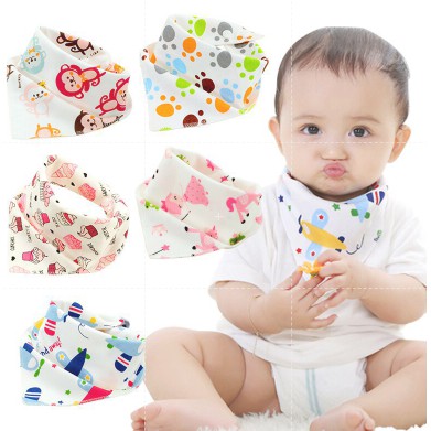 Celemek Makan Bayi Baby Slabber Bib / Celemek Makan Bayi / Slabber bayi / Celemek bayi / Slabber Segitiga Bayi / Slabber Segitiga Bayi / Peralatan Makan Bayi / Slabber Kain / Celemek Kain Bayi