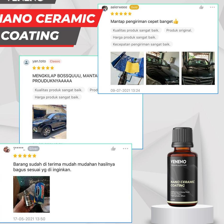 ♬ Veneno Nano Ceramic Coating - Efek Daun Talas Dan Ultra Paint Protection ㅛ