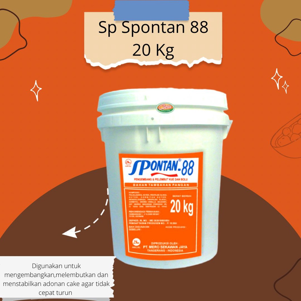

SPONTAN 88 20 KG ( EMULSIFER)