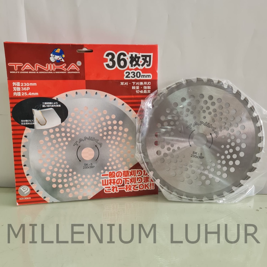 Pisau babat bulat Tanika 36T