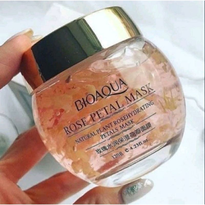 BIOAQUA Rose Petal Mask / Sleeping Mask Termurah