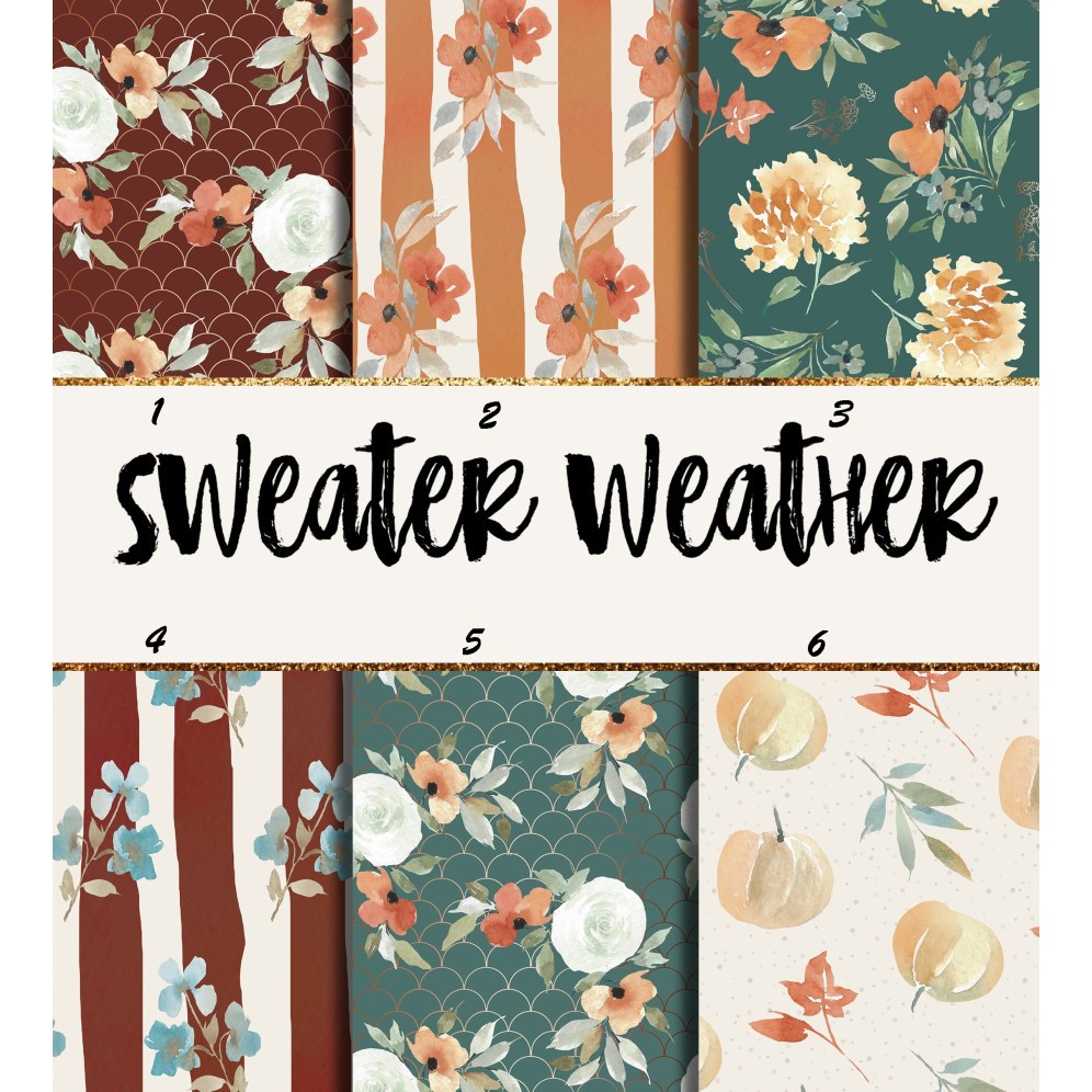 Kertas Scrapbook - Sweater Weather_CDD21 Design