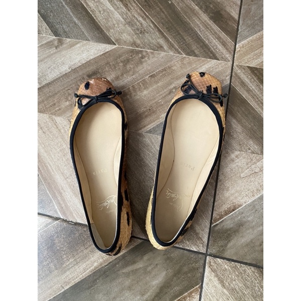preloved christian louboutin flat shoes uk 38,5