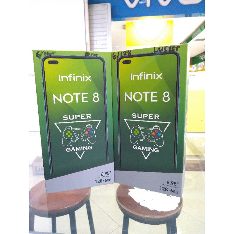 Hp Infinix Note 8 Ram 6/128gb Garansi resmi 1tahun