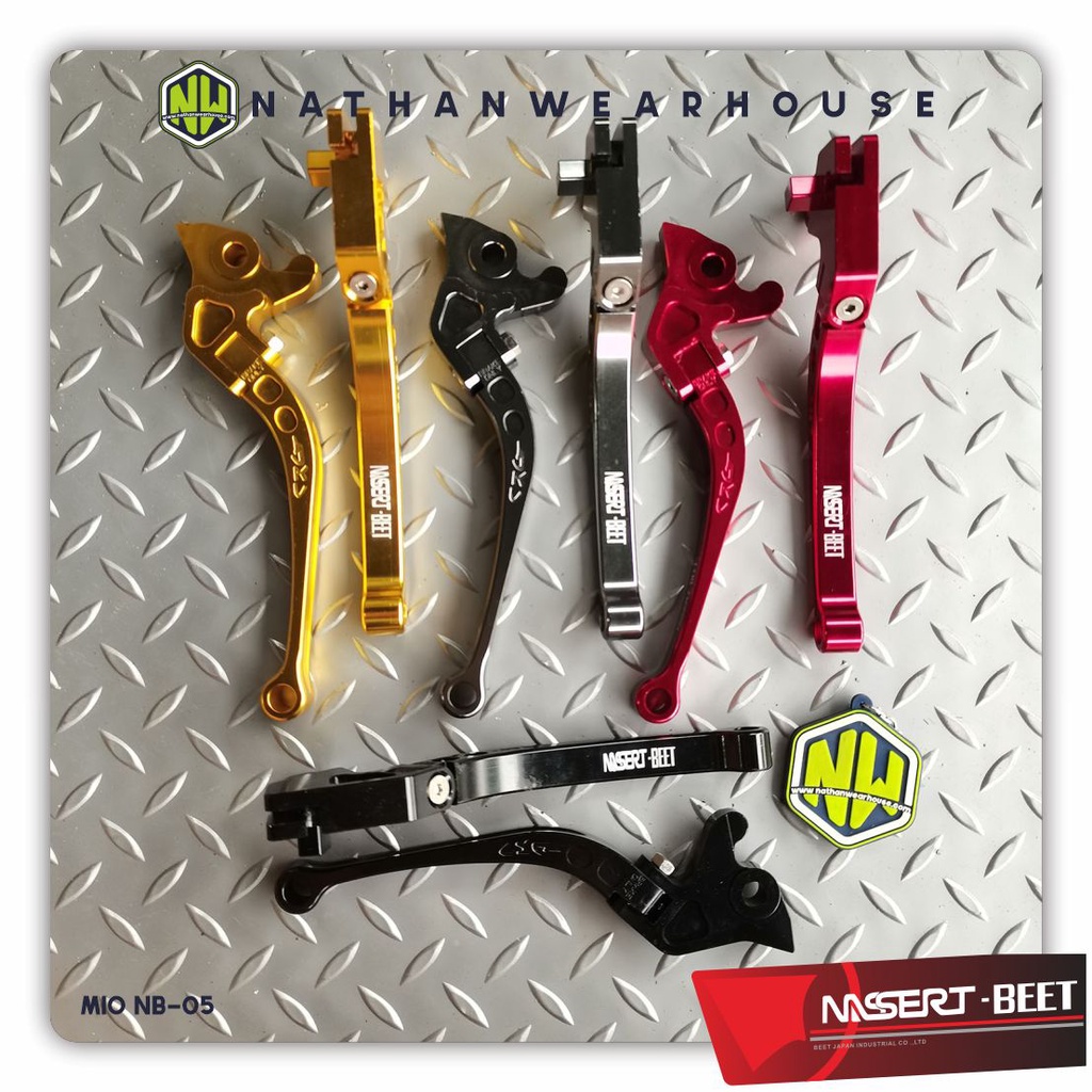 Handle Handel Stelan Setelan Lipat Adjustable CNC Mio Scoopy Satria FU Vario nassert beet 05